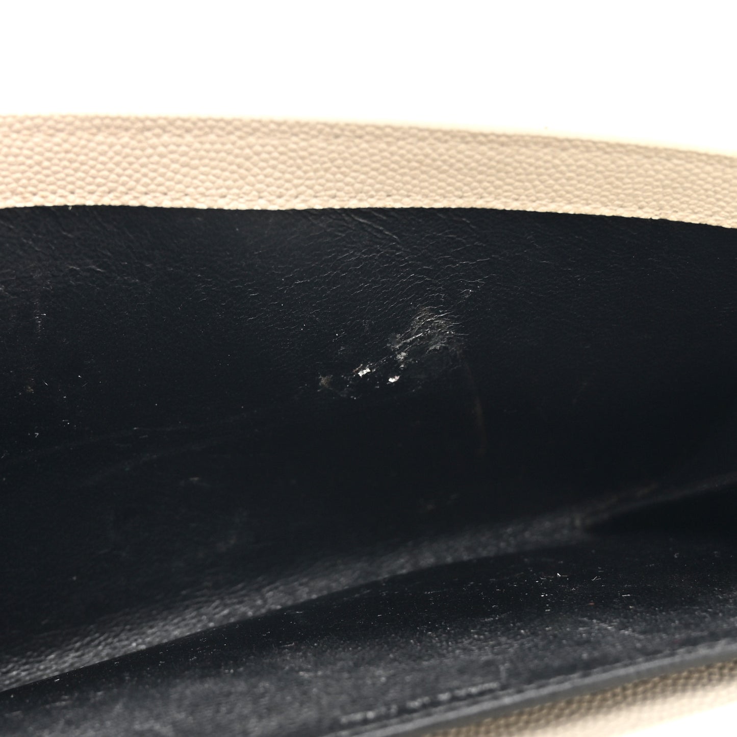 Grain De Poudre Monogram Uptown Chain Wallet Crema Soft