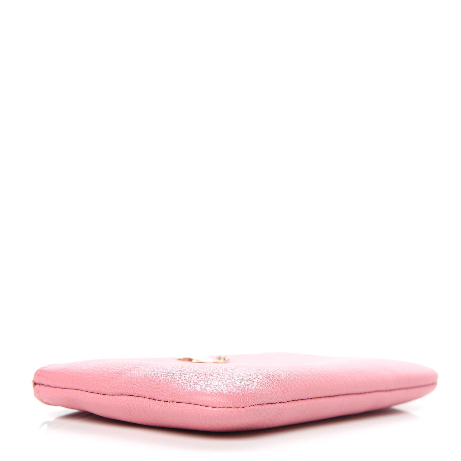 Chanel Goatskin Small CC Clover Cosmetic Case Pink 8 of 9