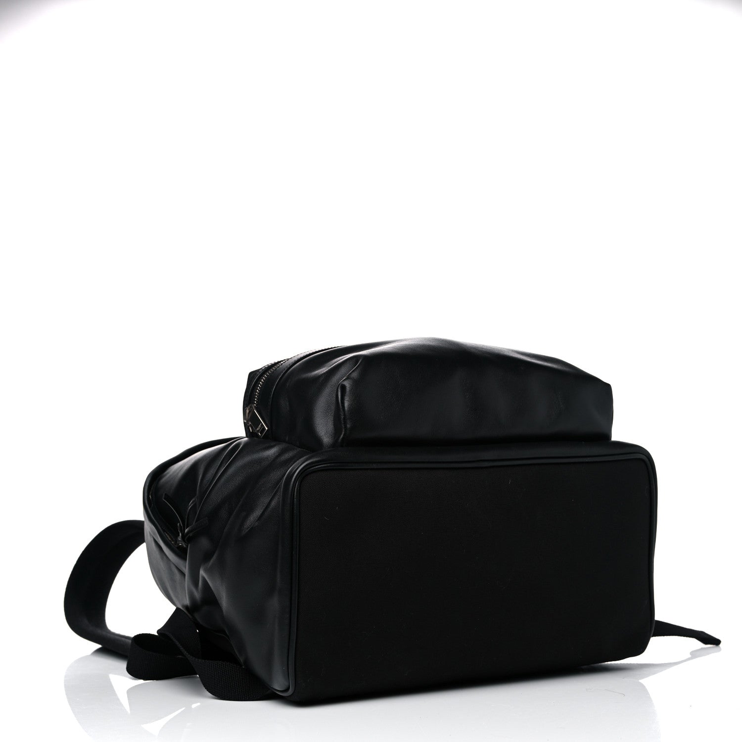 Saint Laurent Calfskin City Backpack Black 3 of 12