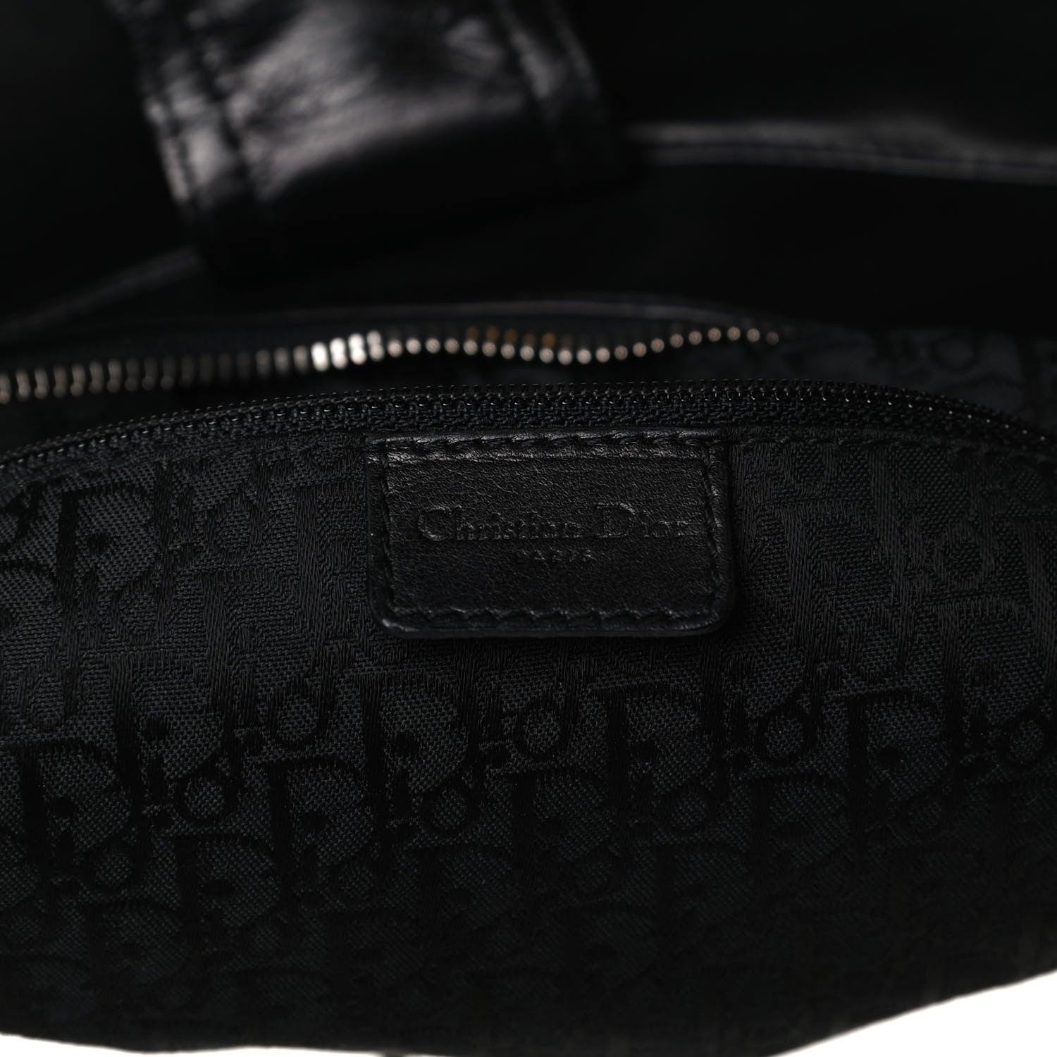 Christian Dior Calfskin Admit It Hobo Black 5 of 11