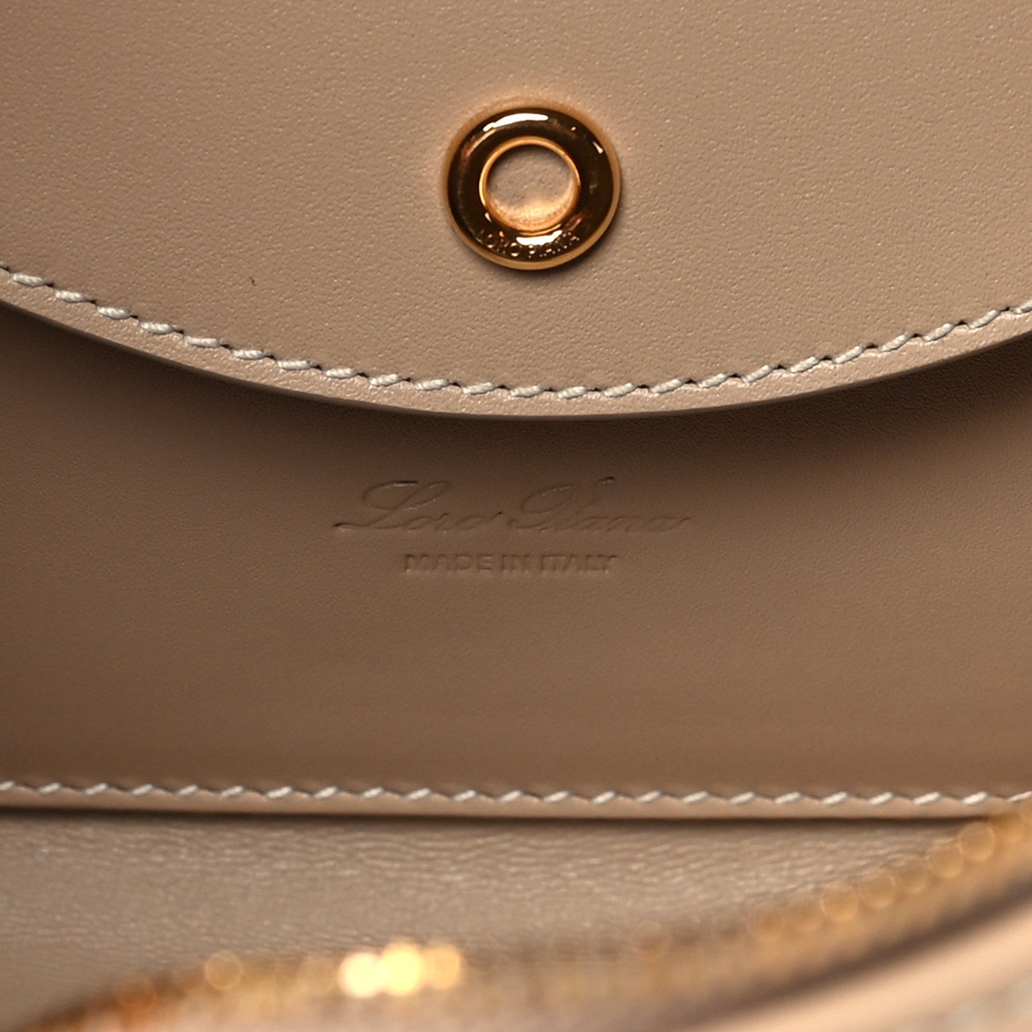 Loro Piana Smooth Calfskin Cashmere L27 Extra Bag Ancient Paper 6 of 9