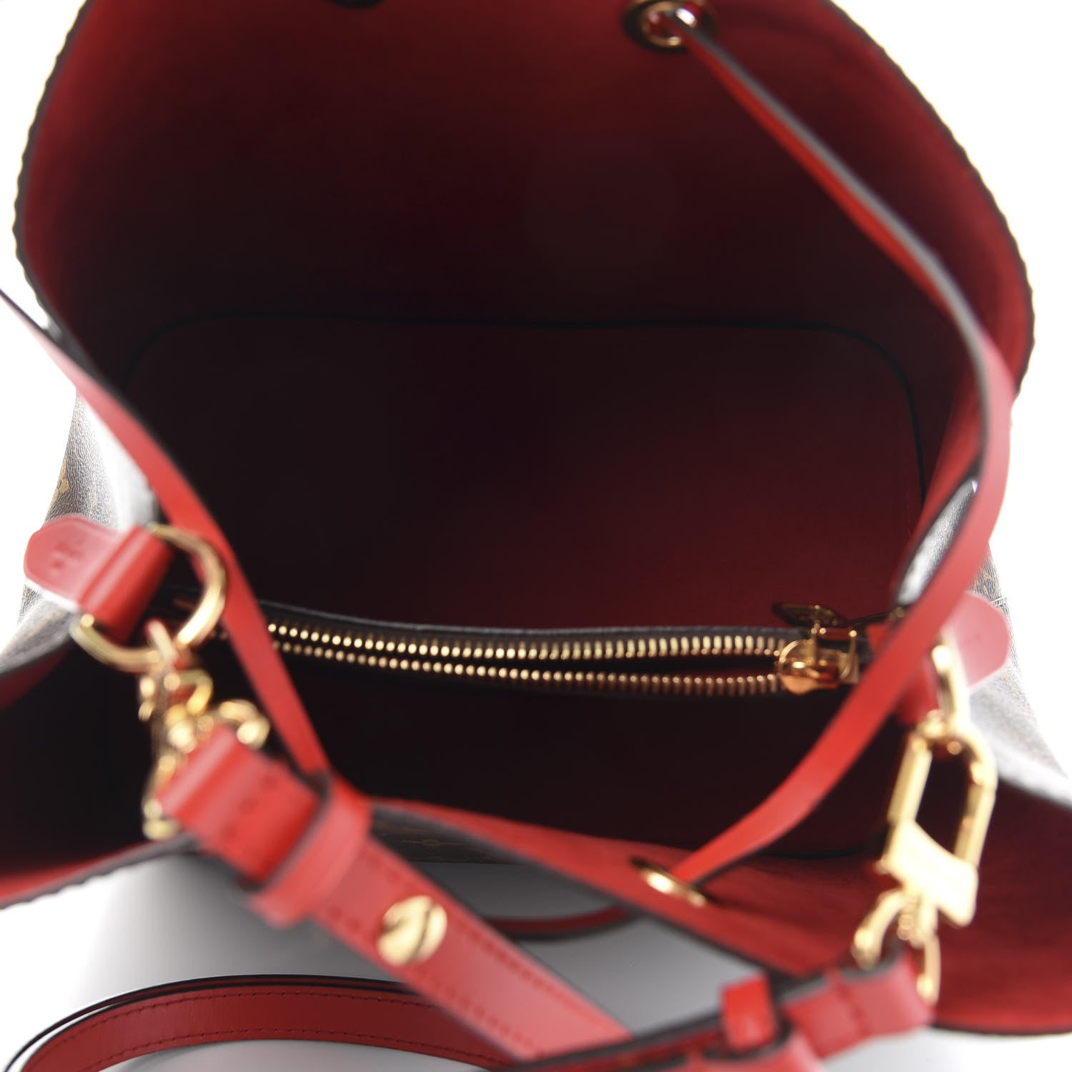 Louis Vuitton Monogram Neonoe MM Coquelicot 5 of 11
