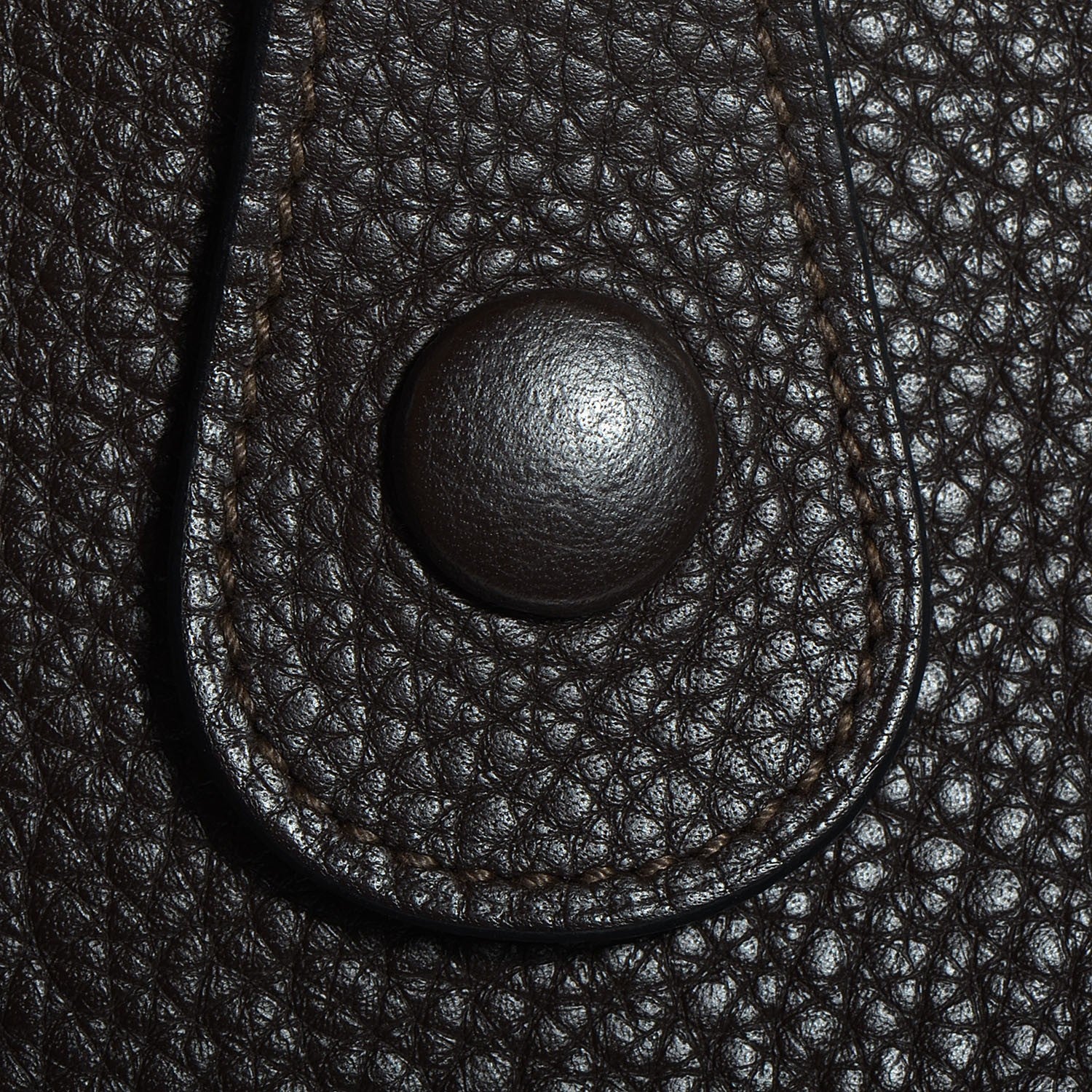 Hermes Taurillon Clemence Evelyne GM Chocolate 3 of 15