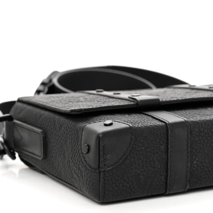 Louis Vuitton Taurillon Monogram Trunk Messenger Black 8 of 10