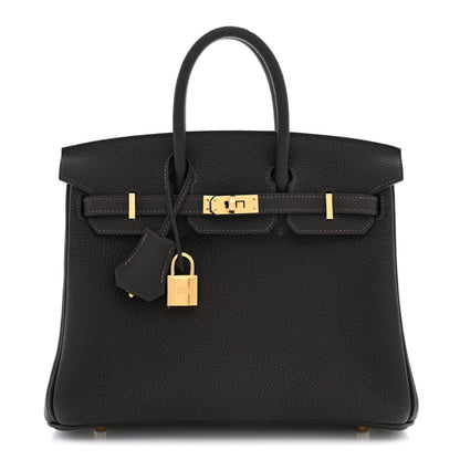 Hermes Togo Birkin 25 Bai Brun 1 of 11