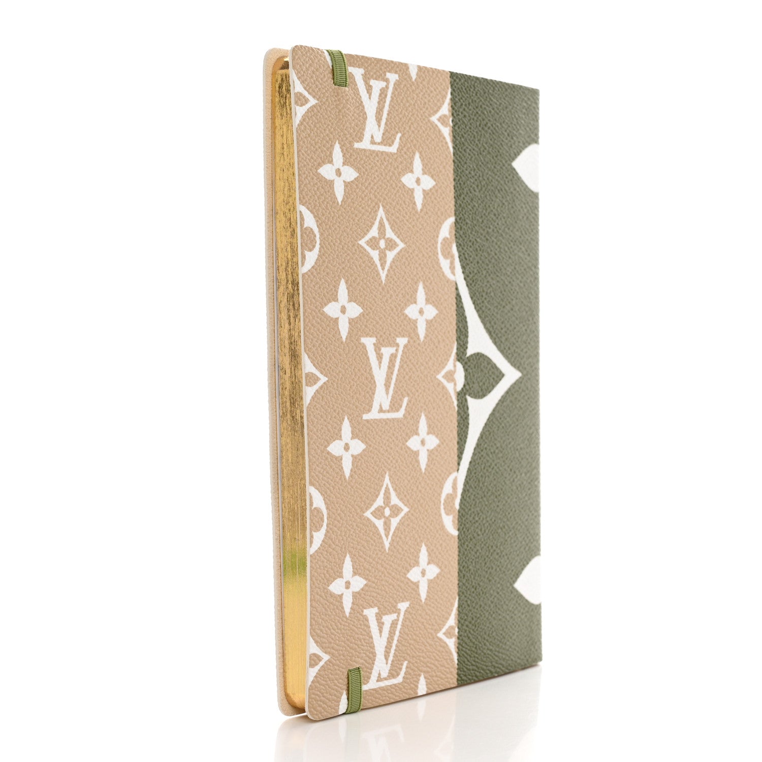 Louis Vuitton Monogram Giant Notebook Kaki Beige 3 of 7