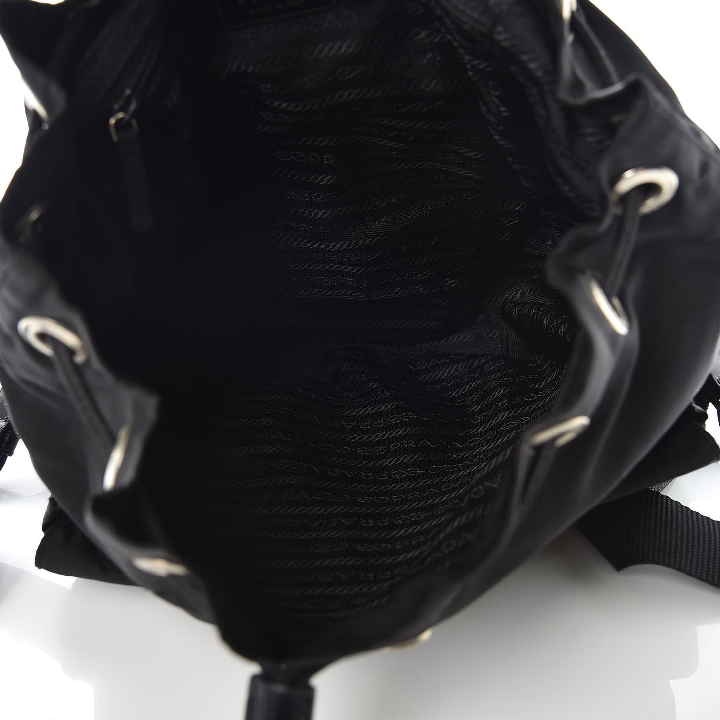 Tessuto Nylon Vela Small Backpack Black