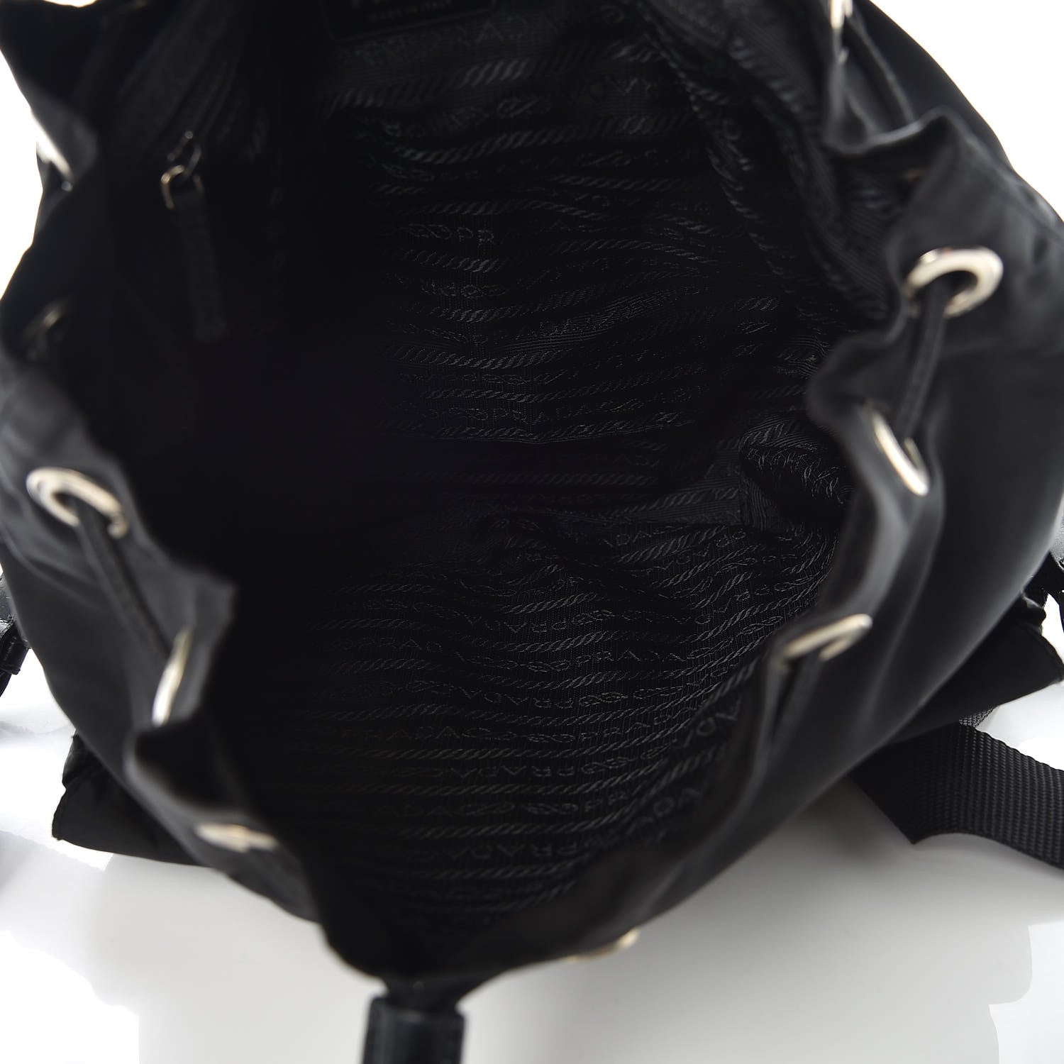 Prada Tessuto Nylon Vela Small Backpack Black 5 of 13
