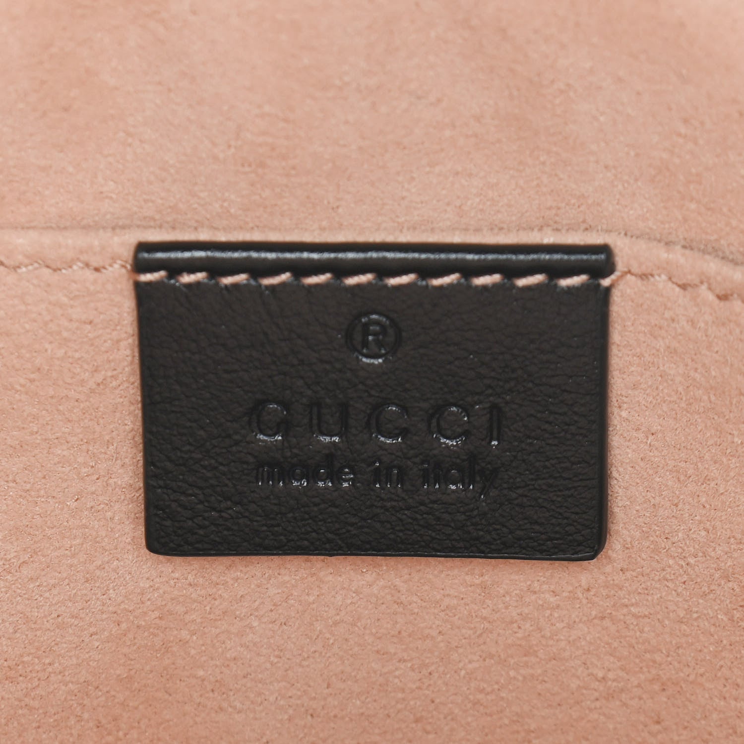 Gucci Monogram Matelasse Diagonal Small GG Marmont Chain Shoulder Bag Beige Black 6 of 9