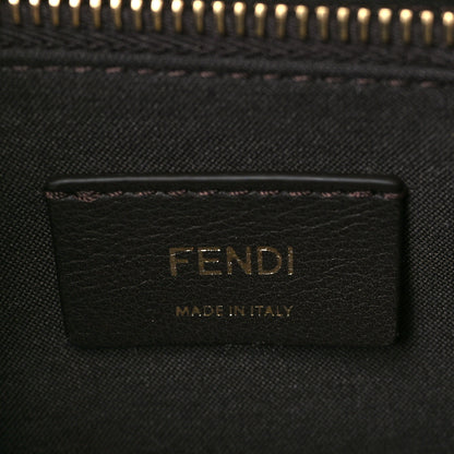 Fendi Vitello King Macro Stitchings Logo Medium By The Way Boston Bag Mimosa 6 of 10