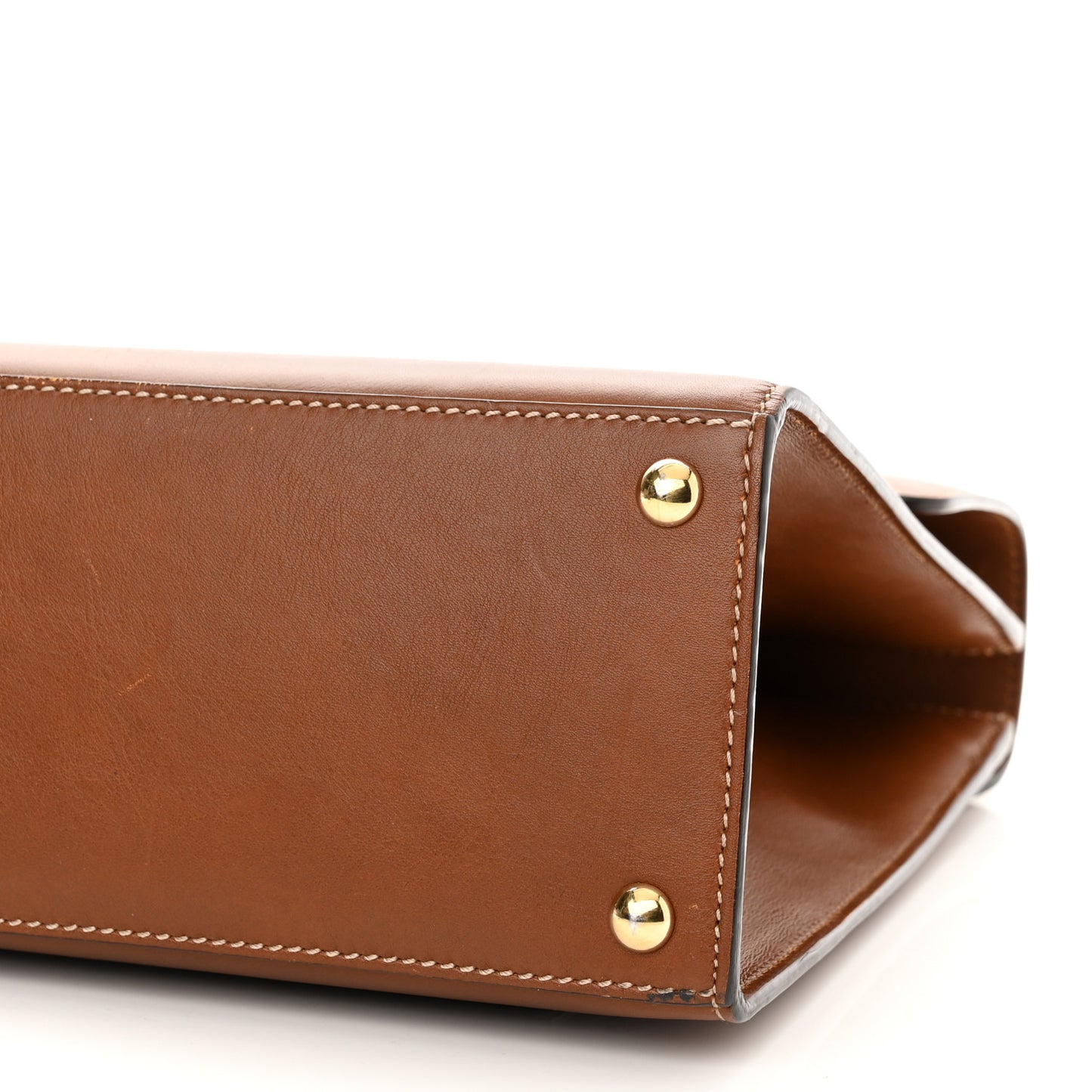 Calfskin Medium Padlock Signature Top Handle Bag Cuir