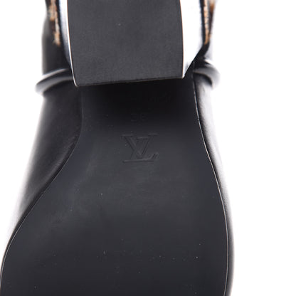 Louis Vuitton Calfskin Patent Pony Hair Fireball Ankle Boots 38 Leopard 6 of 9