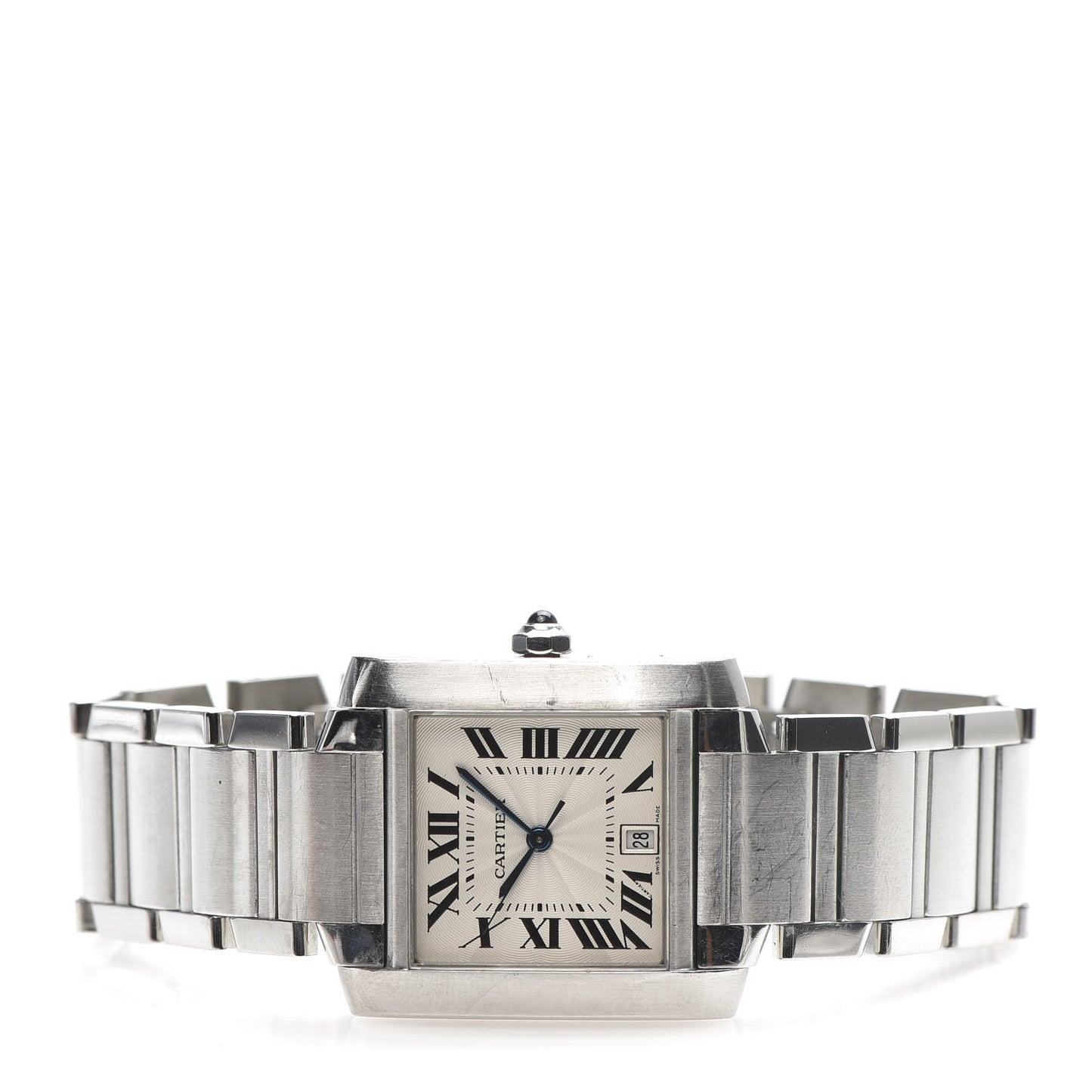 Stainless Steel 28mm Tank Francaise Automatic Watch