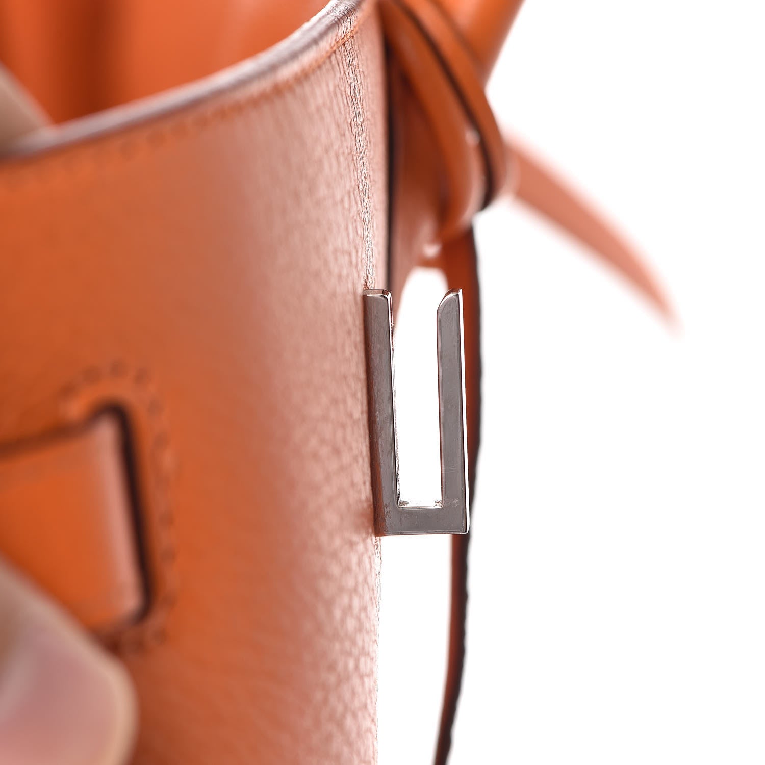 Hermes Taurillon Clemence Birkin 40 Orange 20 of 33
