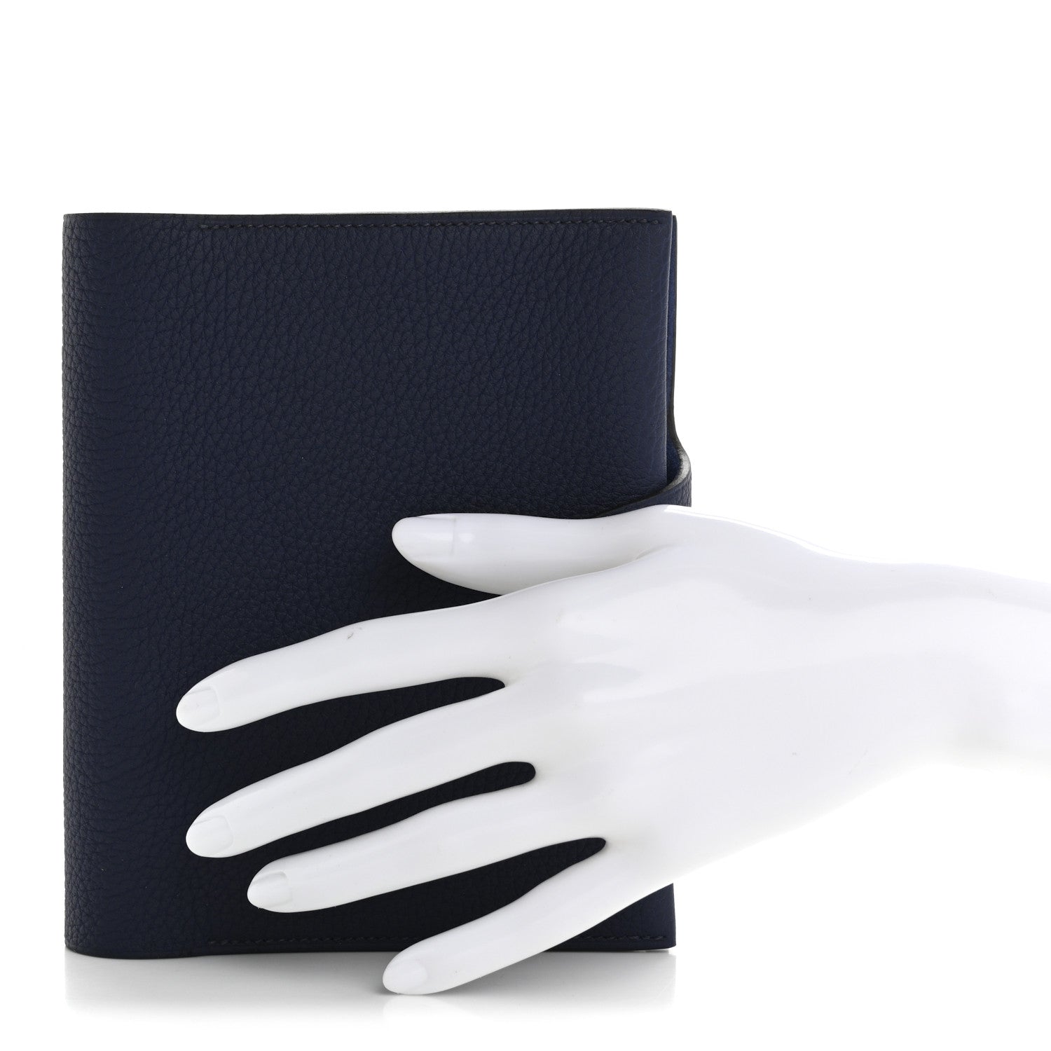 Hermes Togo Ulysse PM Notebook Cover Bleu de Prusse 2 of 9