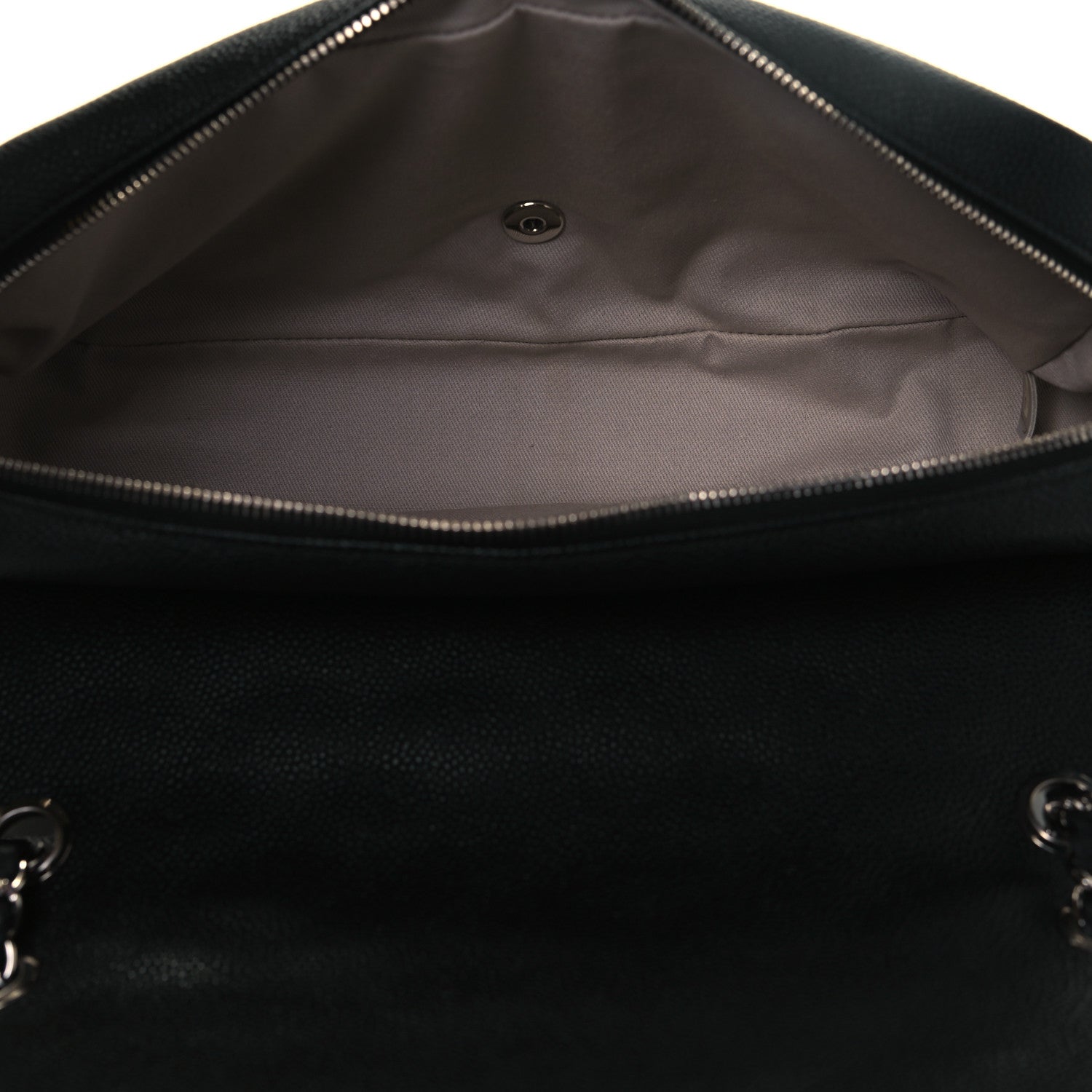 Chanel Caviar Quilted Jumbo Easy Flap Black 5 of 10