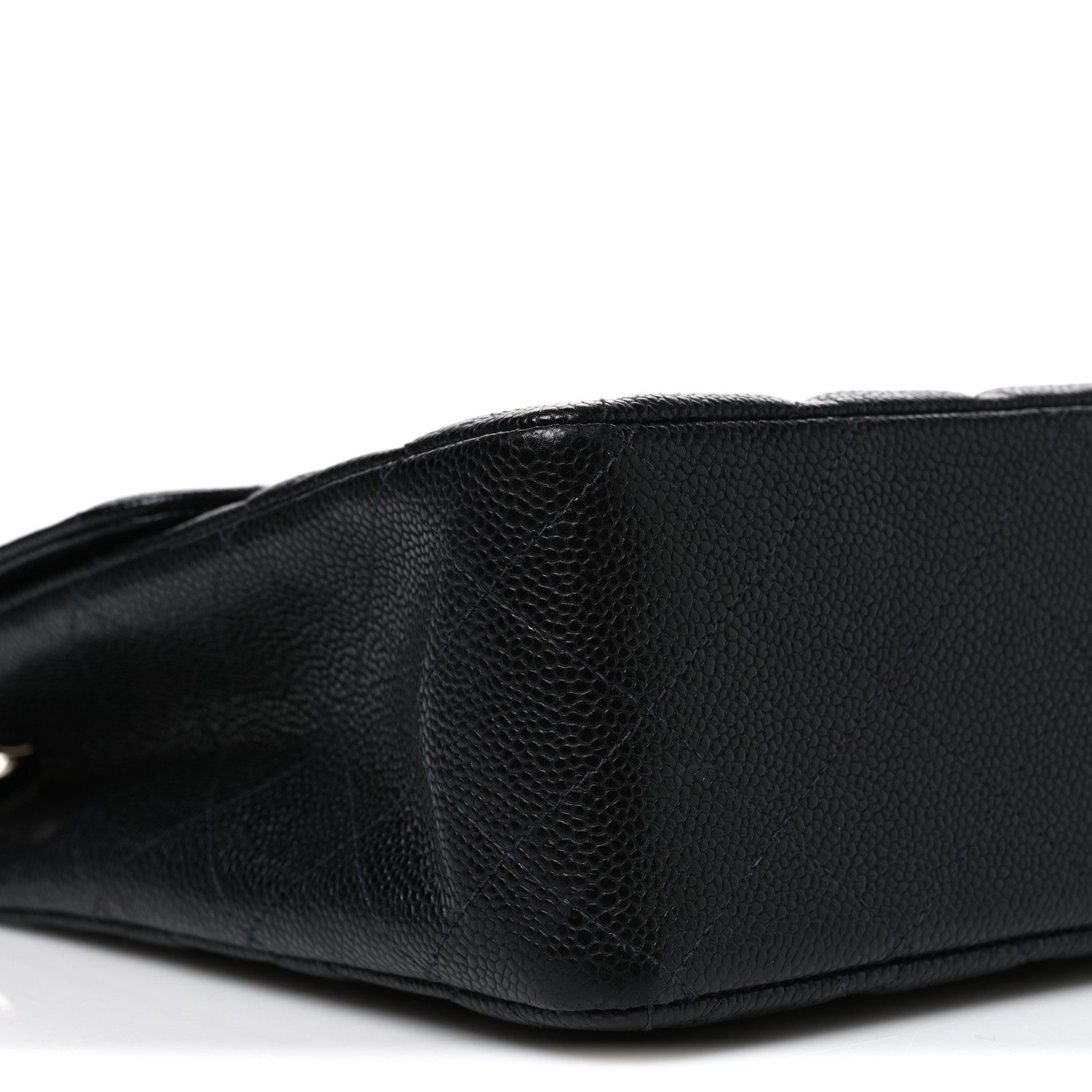 Chanel Caviar Jumbo Single Flap Black 9 of 10