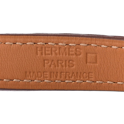 Hermes Matte Alligator Kelly Double Tour Bracelet T2 5P Pink 3 of 4