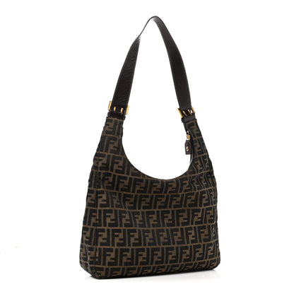 Fendi Zucca Shoulder Bag Tobacco 3 of 9