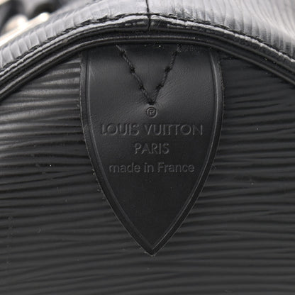 Louis Vuitton Epi Speedy 30 Black 6 of 11
