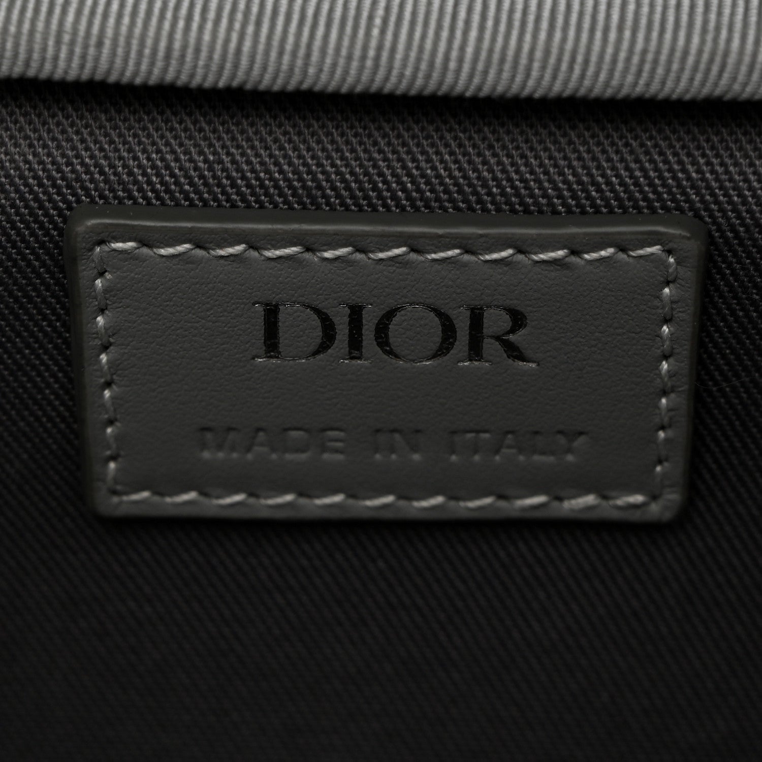 Christian Dior CD Diamond Canvas Calfskin Hit The Road Pet Carrier Gray 5 of 10