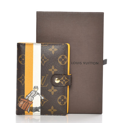 Louis Vuitton Monogram Groom Small Ring Agenda Cover Yellow 16 of 16