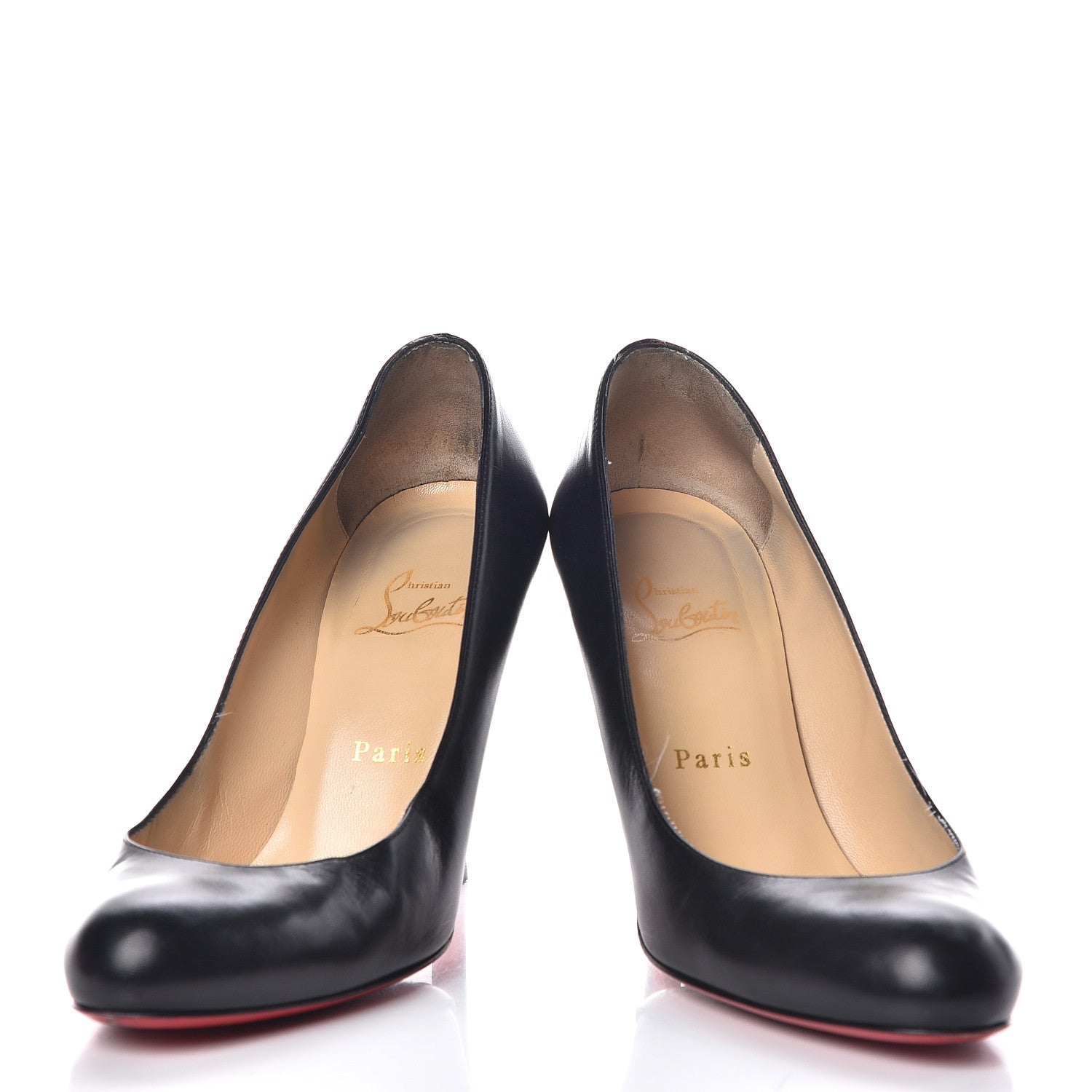Christian Louboutin Kid Simple 100 Pumps 37 Black 7 of 18