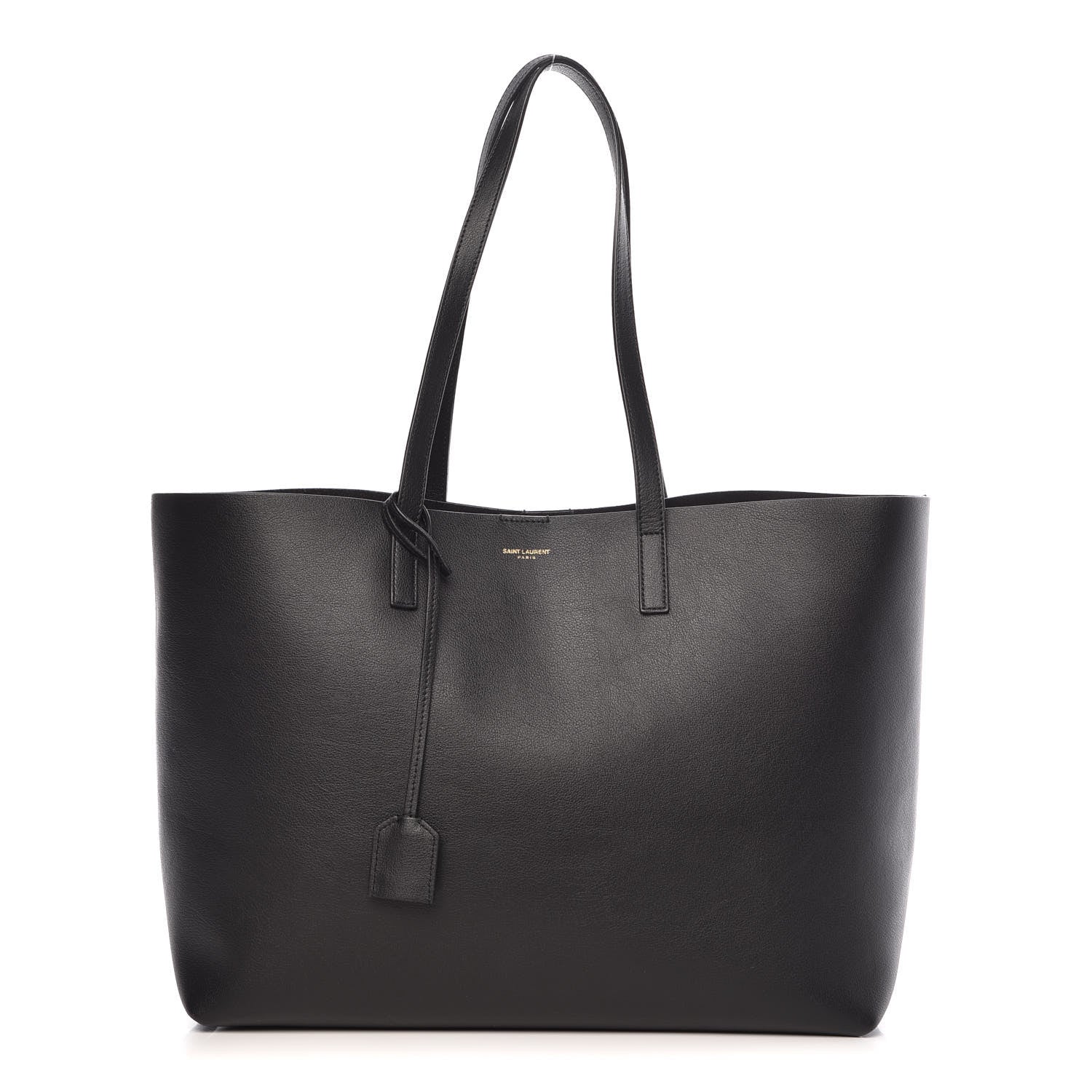 Saint Laurent Calfskin Large Shopping Tote Black 1 of 11