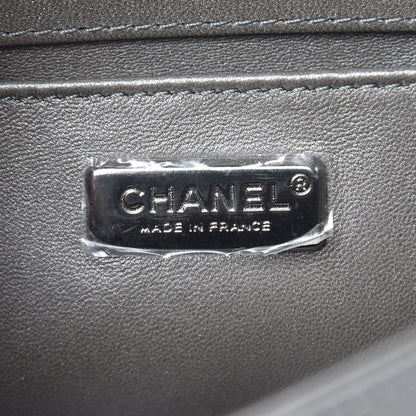 Chanel Galuchat Stingray Small Boy Flap Silver 6 of 6