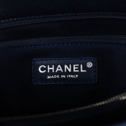 Chanel Caviar Quilted Medium Coco Handle Flap Navy 8 of 8