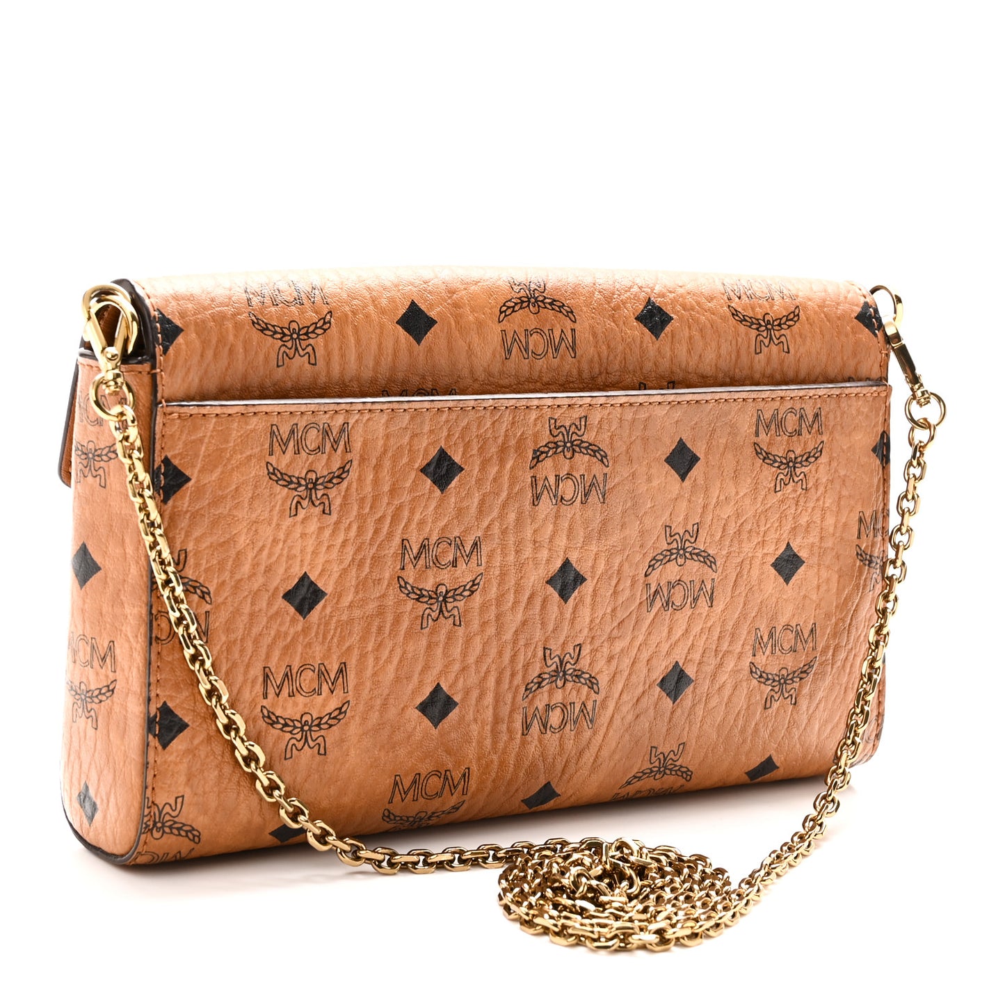 Visetos Millie Wallet On Chain Cognac