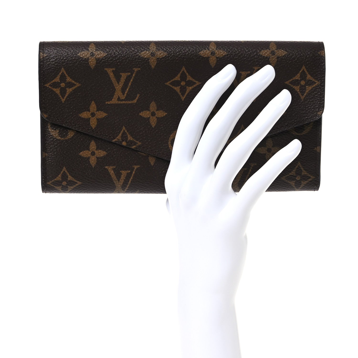 Louis Vuitton Monogram Sarah Wallet NM 2 of 11