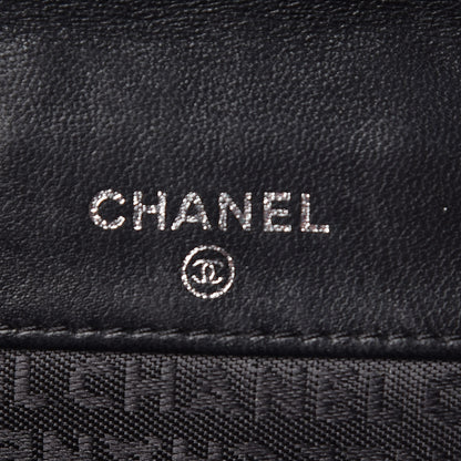 Chanel Lambskin Precious Symbols French Wallet Black 6 of 10