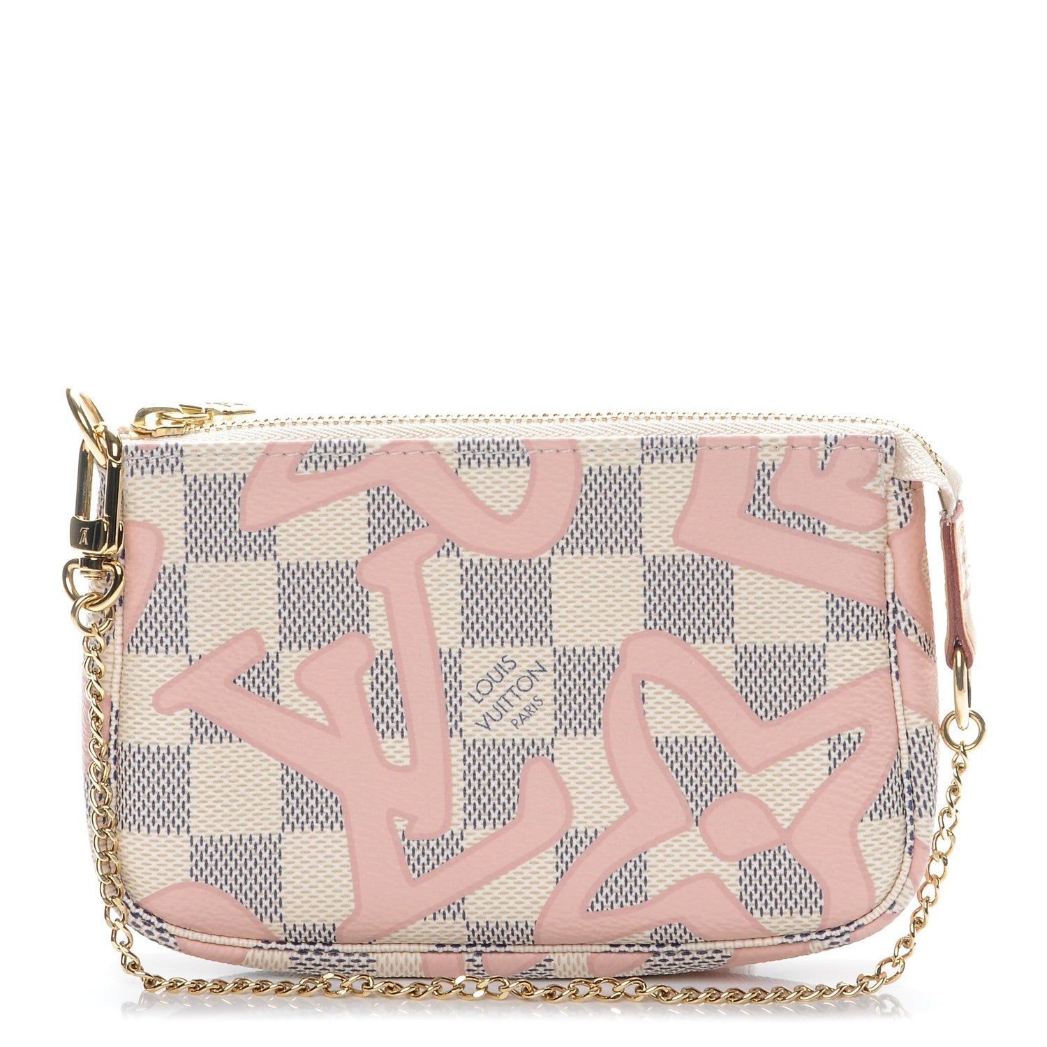 Louis Vuitton Damier Azur Tahitienne Mini Pochette Accessories 1 of 7