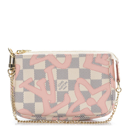 Louis Vuitton Damier Azur Tahitienne Mini Pochette Accessories 1 of 7
