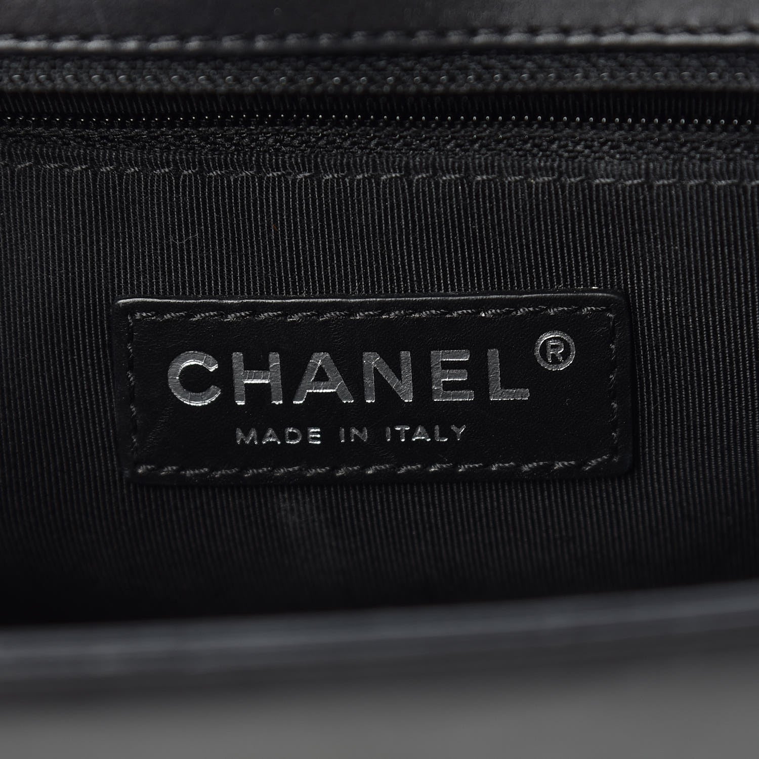 Chanel Glazed Calfskin Medium Boy Flap Black 6 of 15