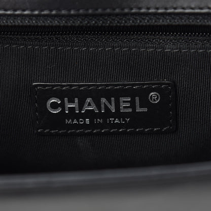 Chanel Glazed Calfskin Medium Boy Flap Black 6 of 15