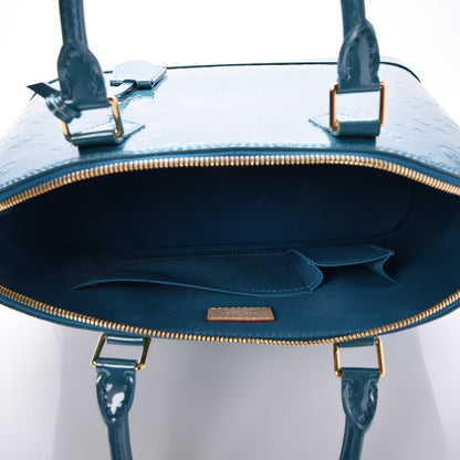 Louis Vuitton Vernis Alma GM Blue Galactic 5 of 7