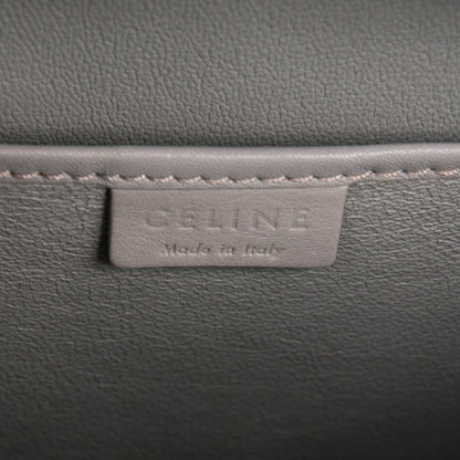 Celine Smooth Calfskin Nano Luggage Sky 6 of 8