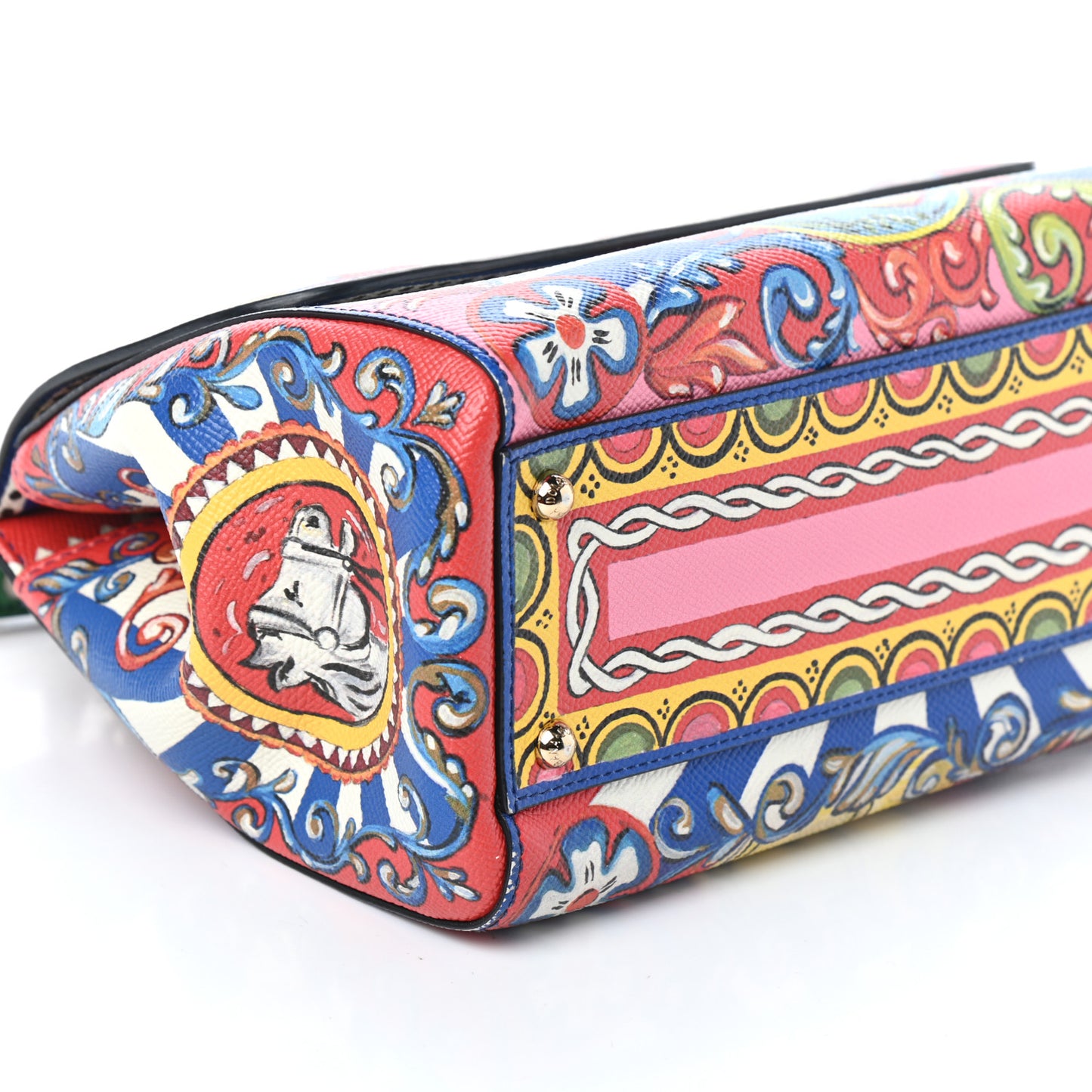 Dauphine Court Print Medium Miss Sicily Satchel Multicolor