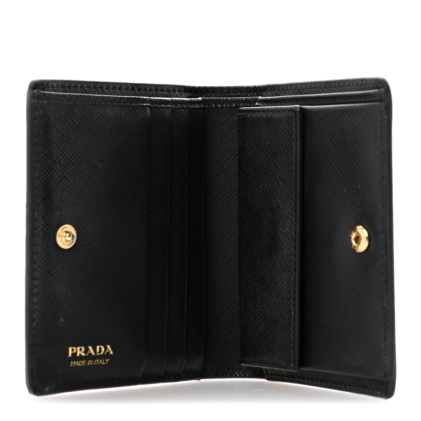 Saffiano Mermaid Print Card Holder Black
