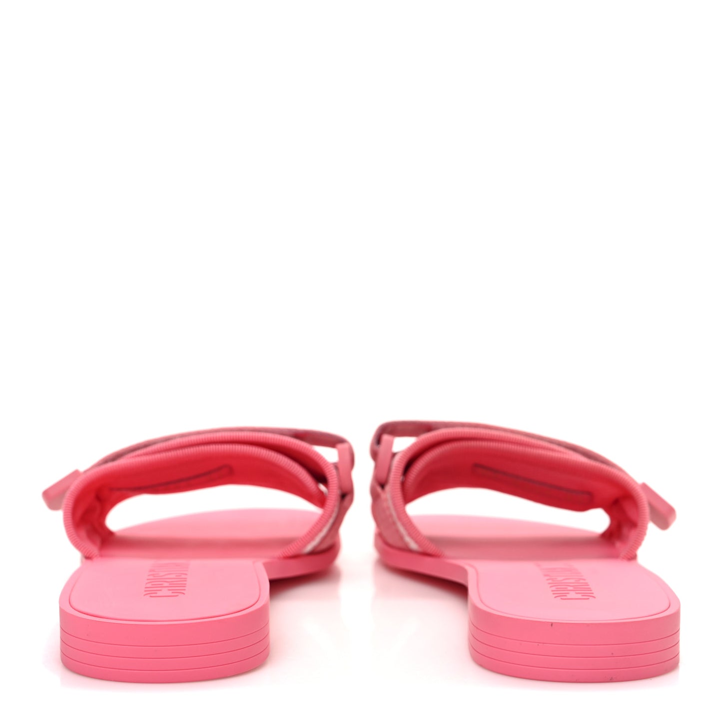 Nylon Dio(r)evolution Slide Sandals 37 Pink
