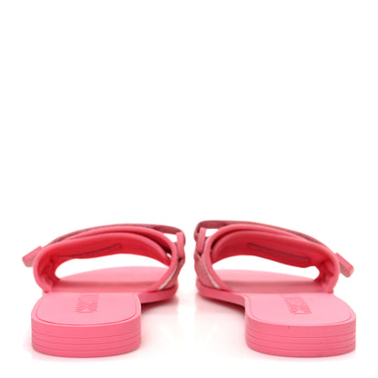 Christian Dior Nylon Dio(r)evolution Slide Sandals 37 Pink 6 of 10