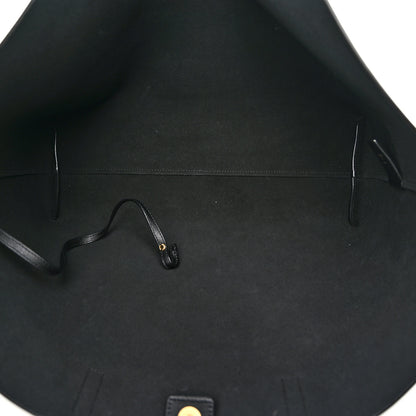 Saint Laurent Calfskin Large Shopping Tote Black 6 of 11