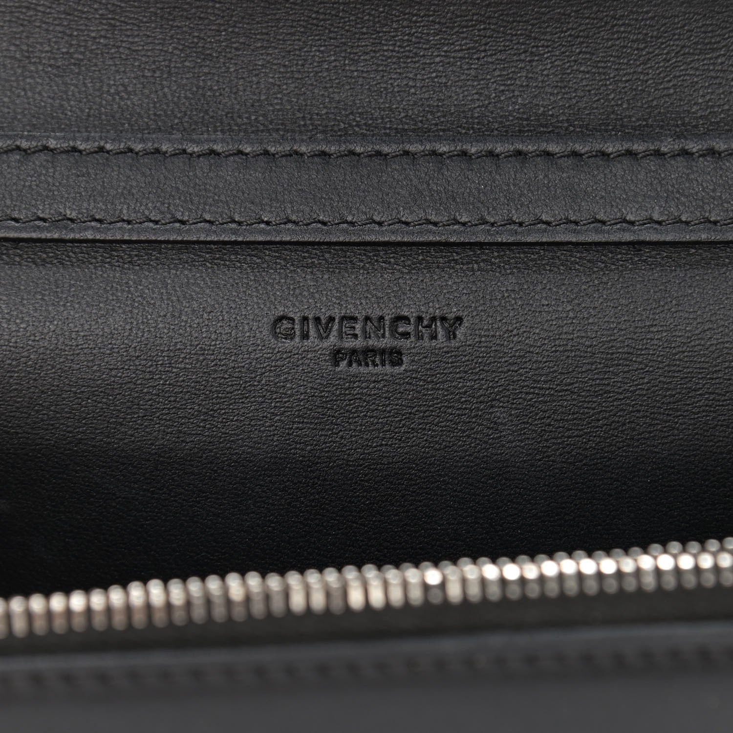 Givenchy Calfskin Star Pandora Chain Wallet Black 5 of 10