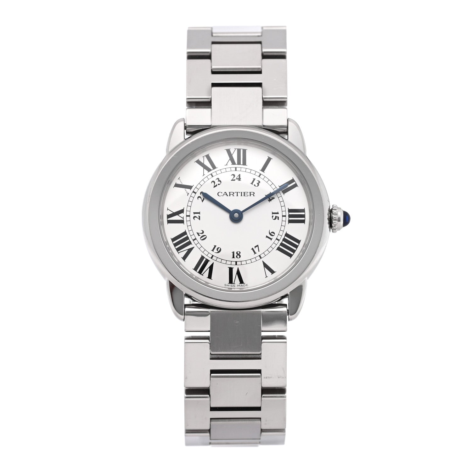 Cartier Stainless Steel 29mm Ronde Solo Quartz Watch 1 of 4
