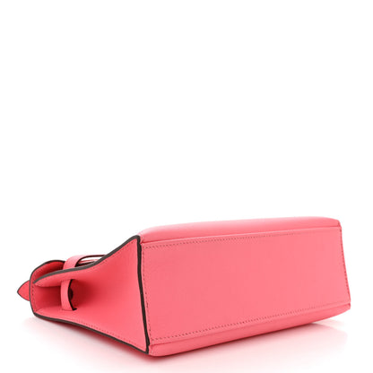 Hermes Swift Kelly Pochette Clutch Rose Azalee 4 of 10
