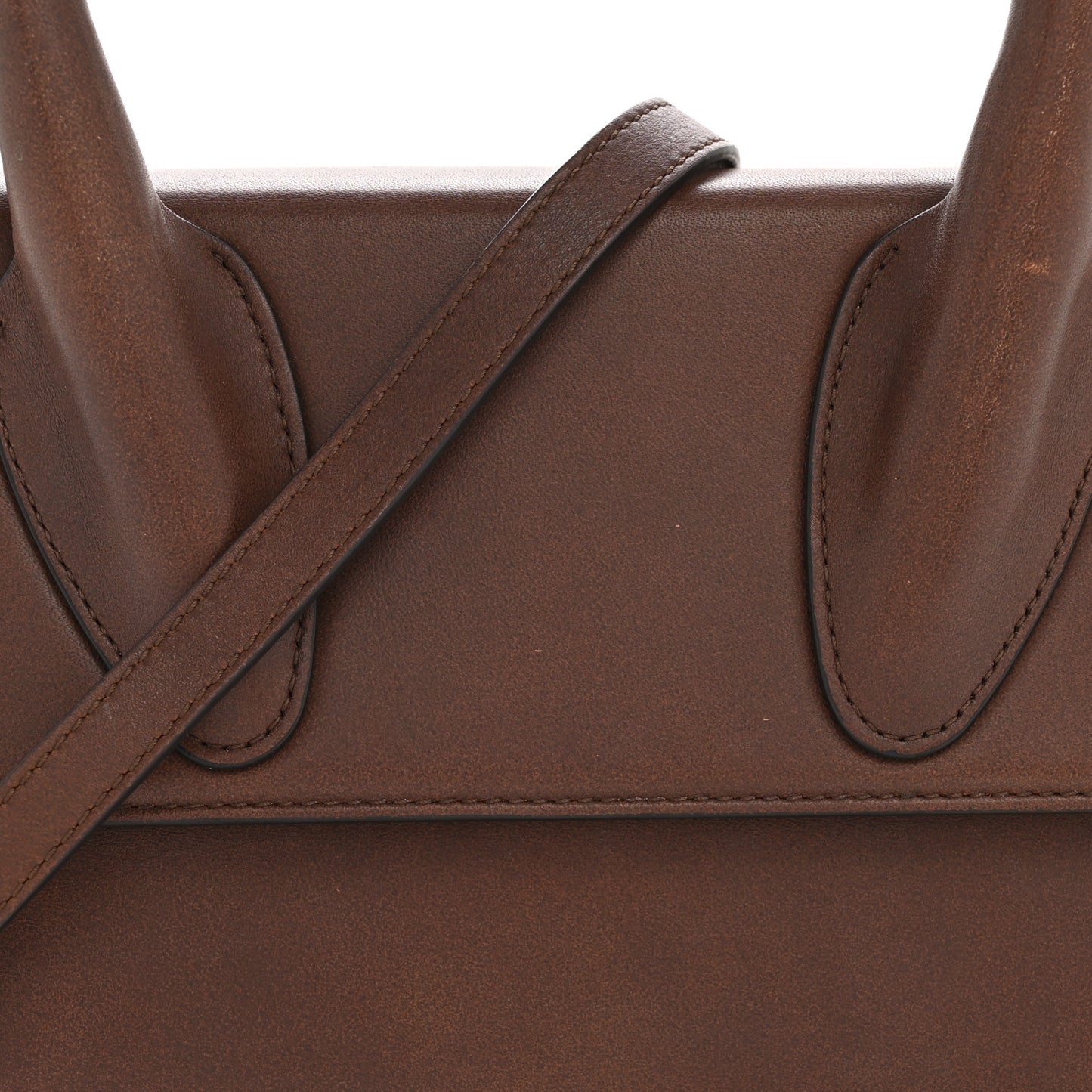 Smooth Calfskin Le Grand Chiquito Dark Brown