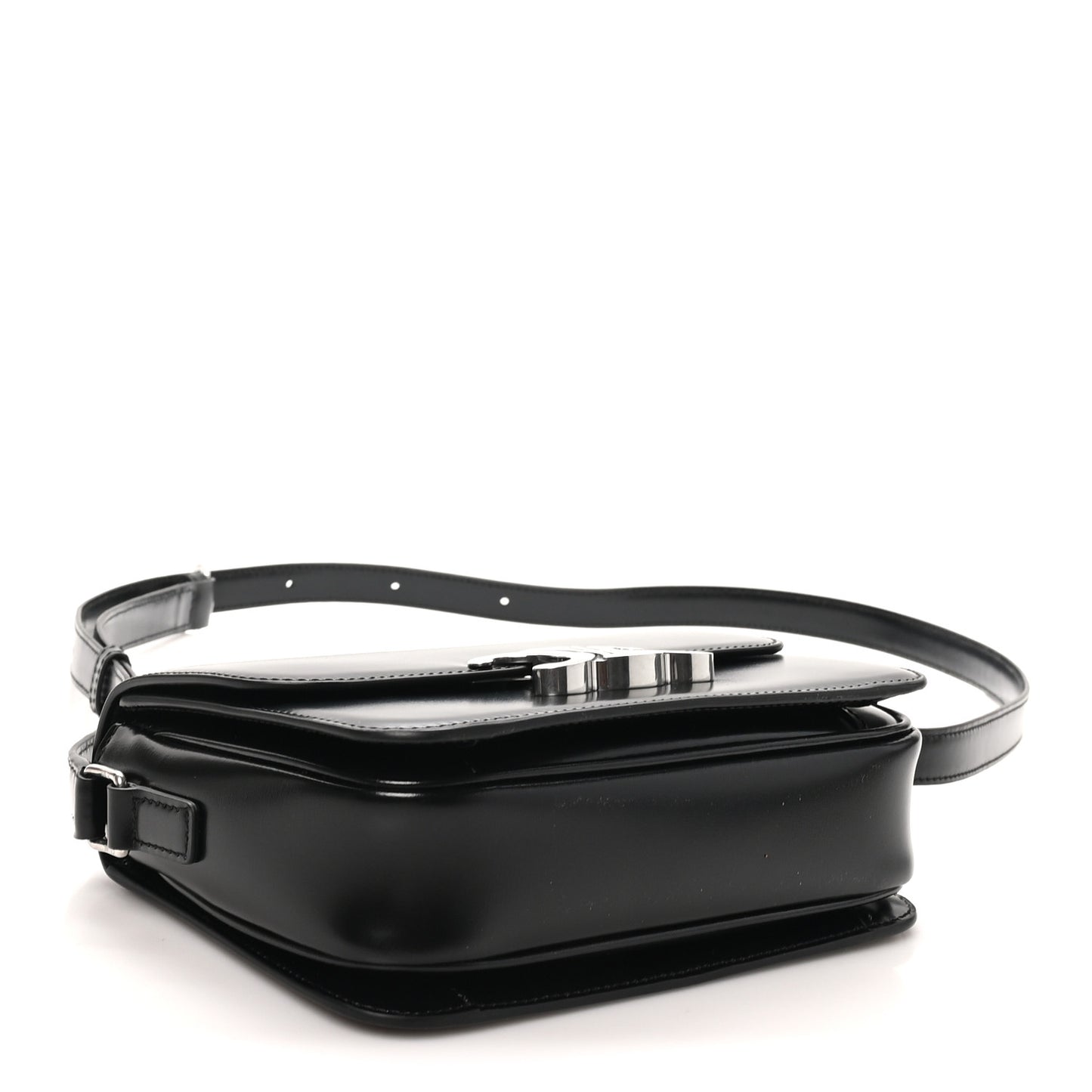 Shiny Calfskin Teen Triomphe Black