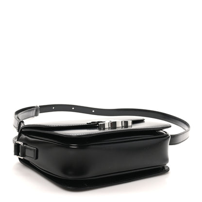 Celine Shiny Calfskin Teen Triomphe Black 4 of 9